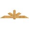 Ekena Millwork Kennewick Rough Sawn Timber Gable Bracket, Western Red Cedar, 72"W x 21"H x 6"D x 6"F, 7/12 Pitch GBW072X21X0606KEN00RWR - alternate 1